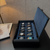 AUBLIQ Watch Box All Black 12 Slot