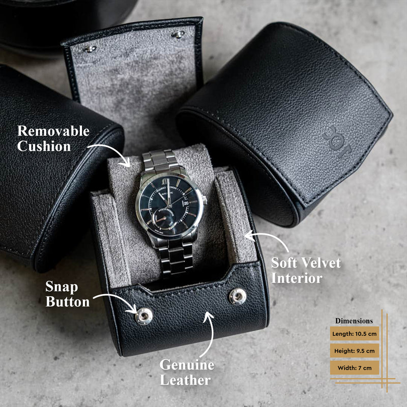 Uhrenrolle für eine Uhr - Black Grey
