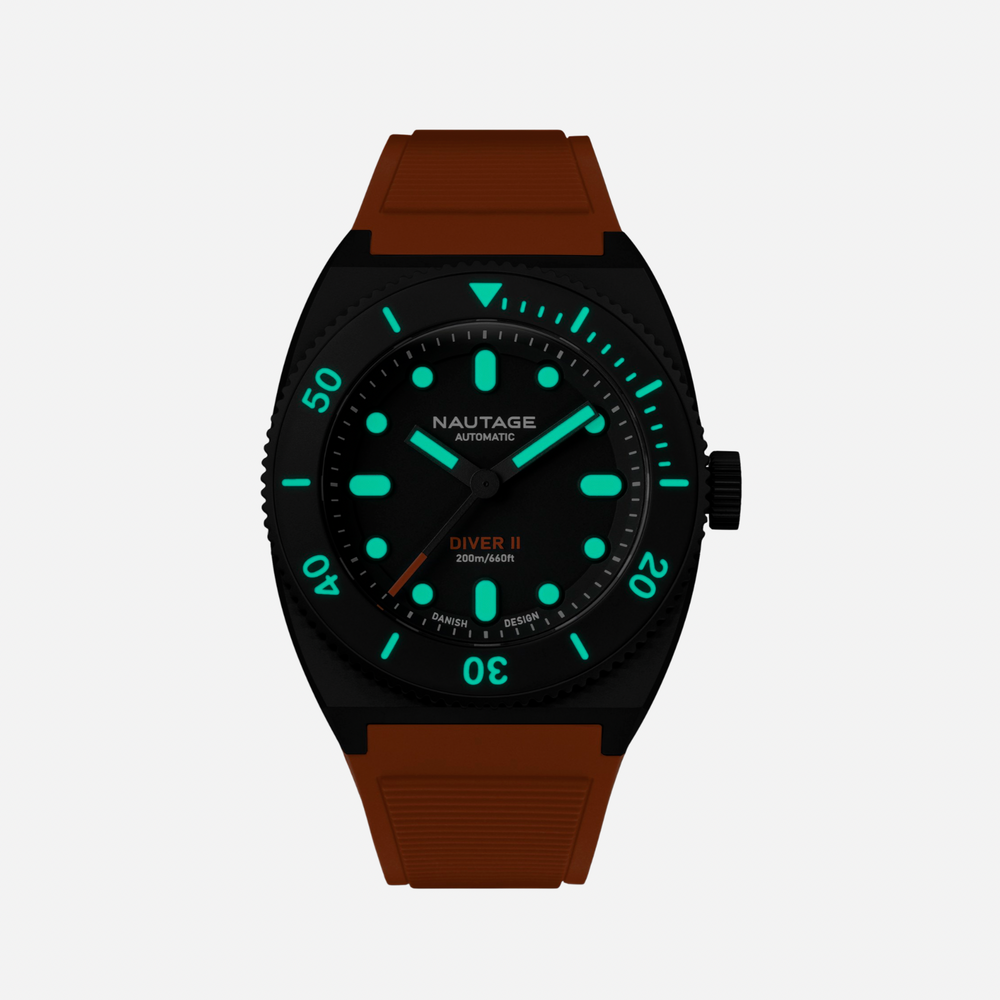 Nautage Diver II – Schwarz Orange