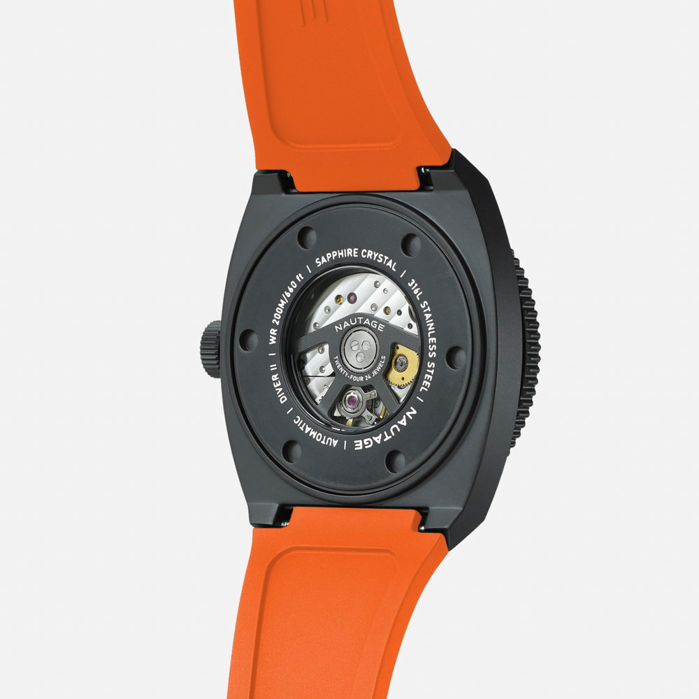 Nautage Diver II – Schwarz Orange