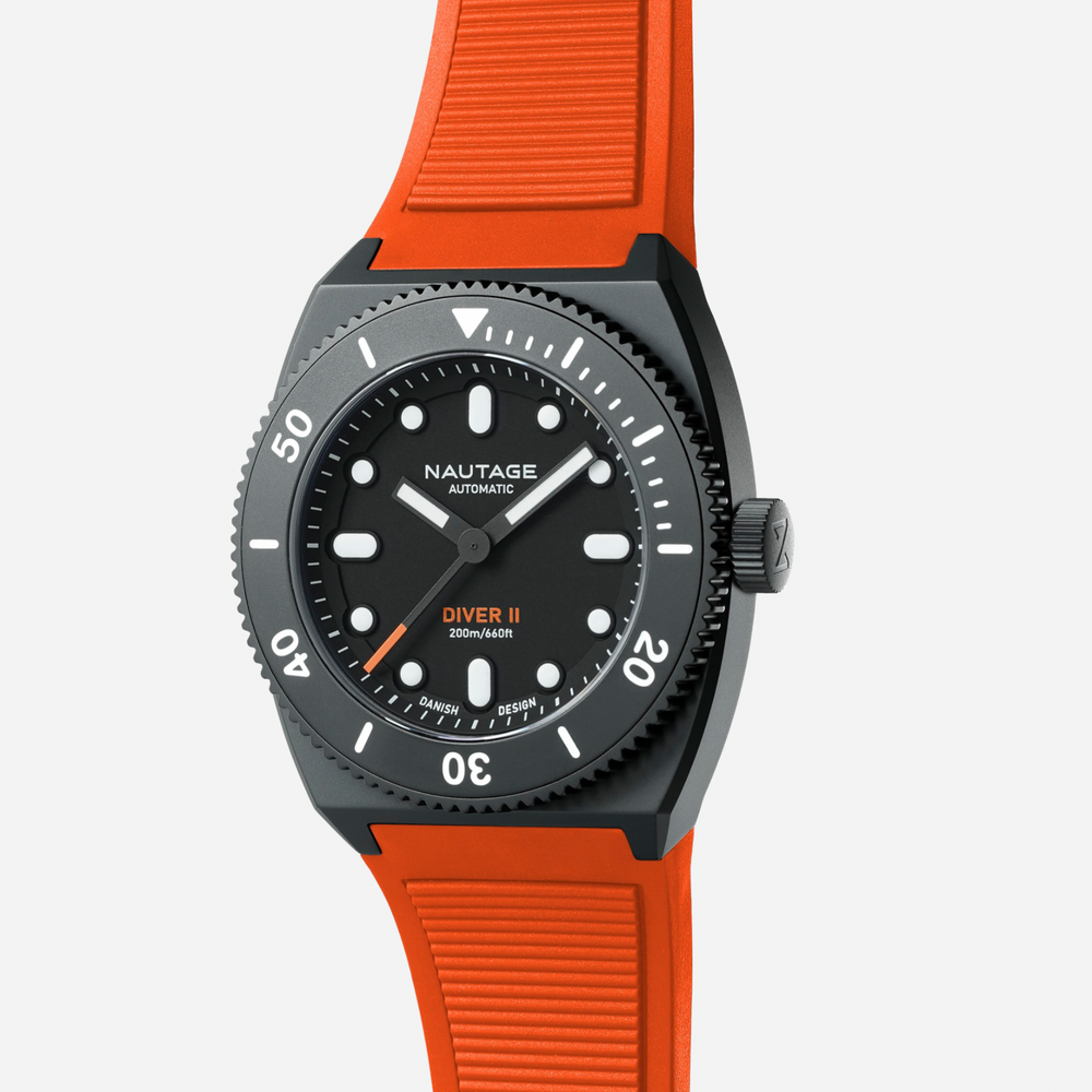 Nautage Diver II – Schwarz Orange
