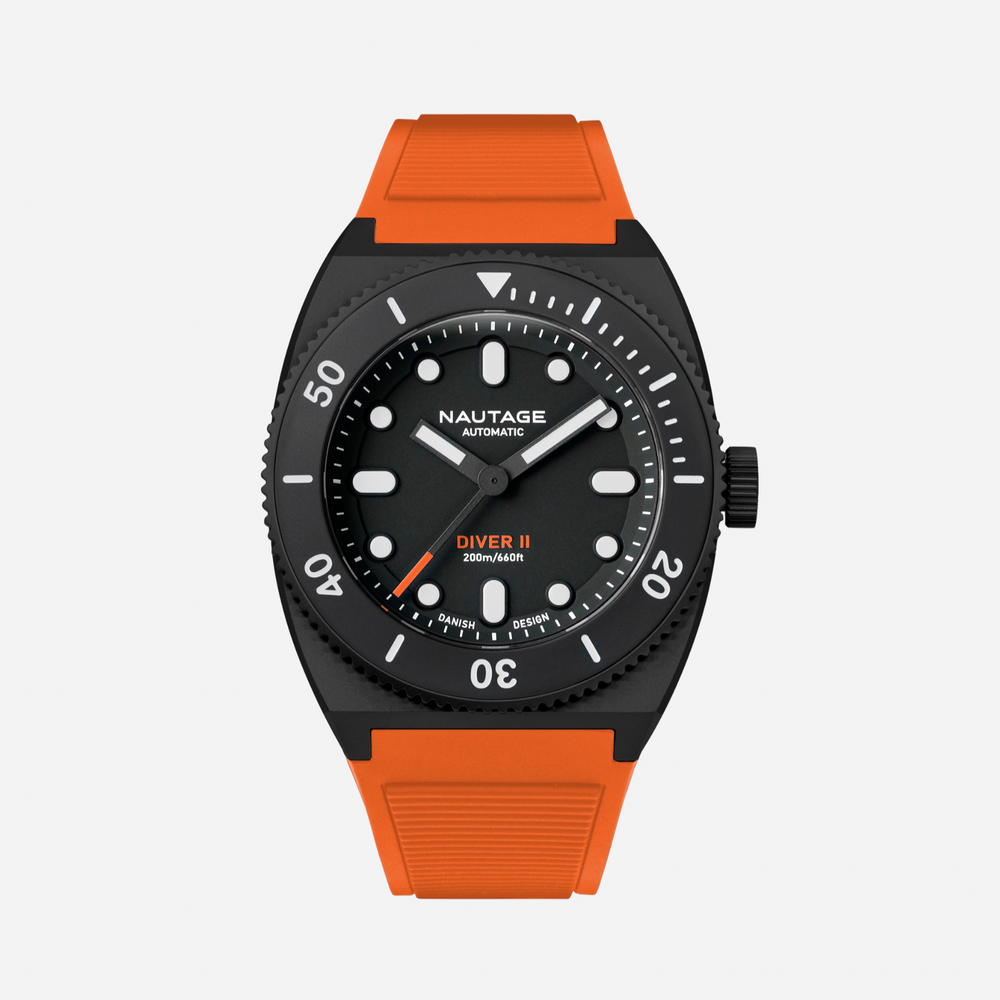 Nautage Diver II – Schwarz Orange