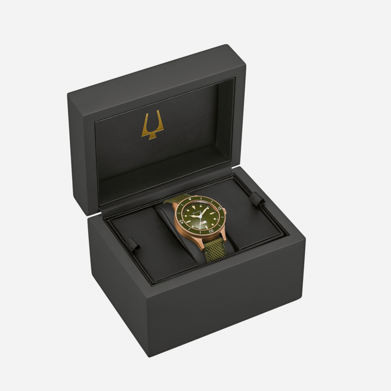 Bulova MIL SHIPS Grün