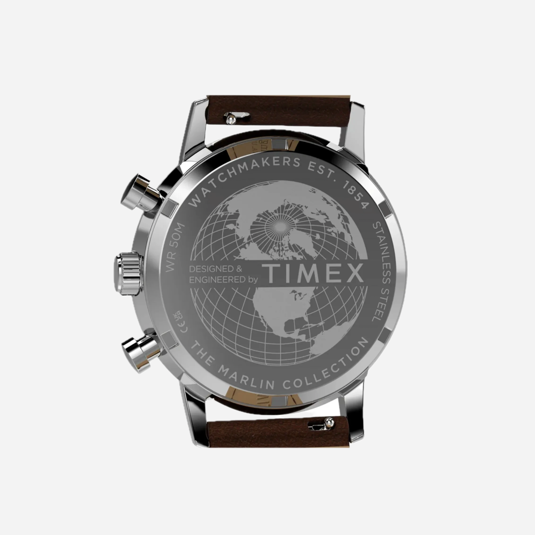 Timex Marlin Quartz Chrono Leather strap