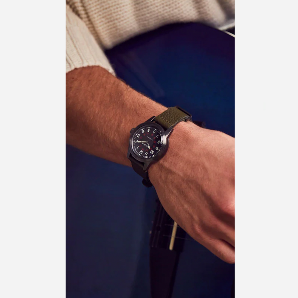 Bulova Hack Watch Schwarz