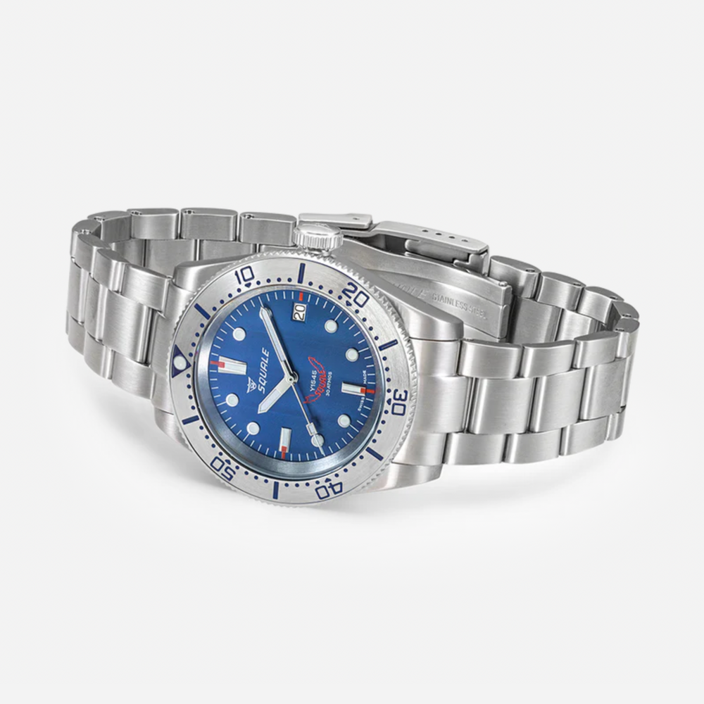 Squale 1545 Stahlblaues Armband