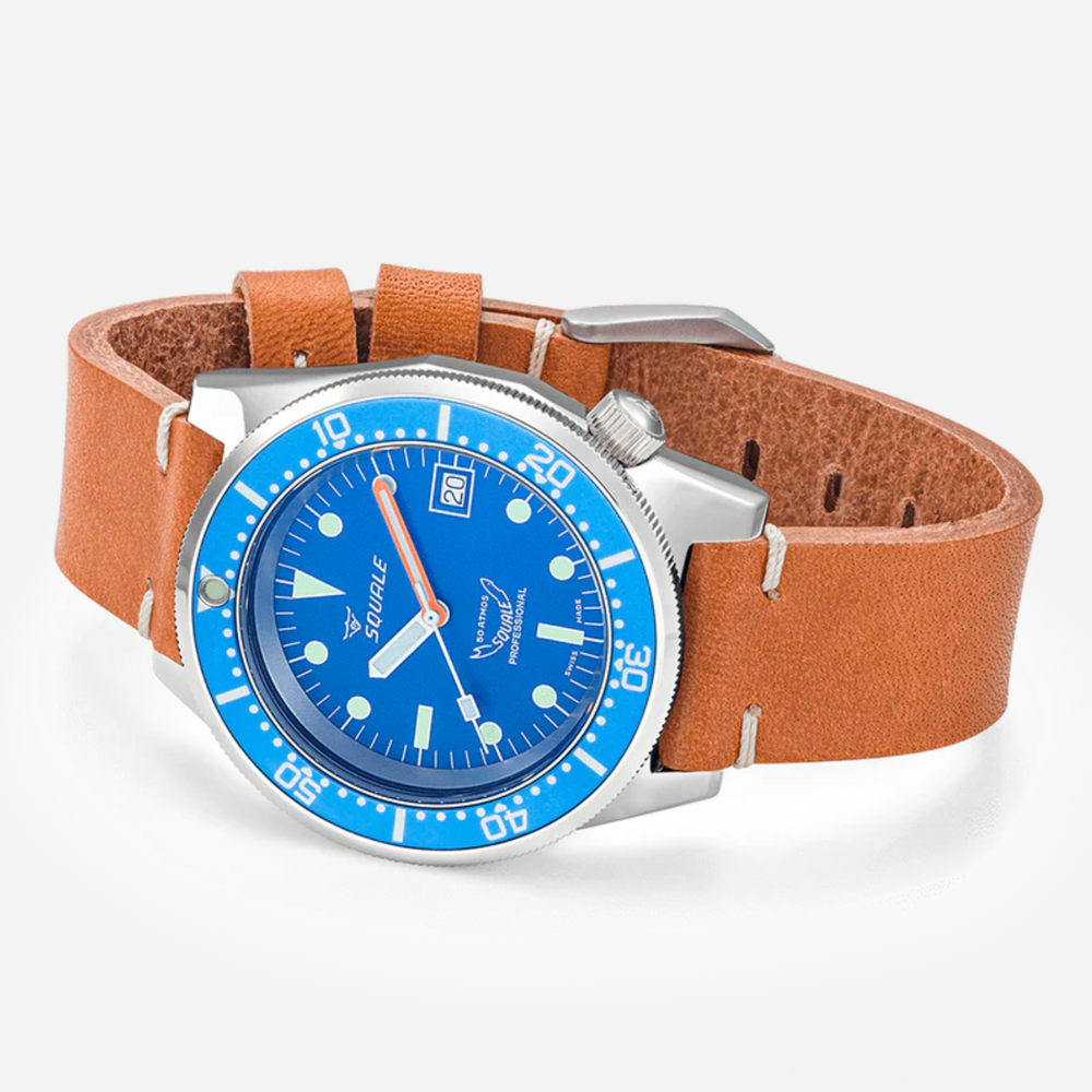 Squale 1521 Ocean Leder poliert