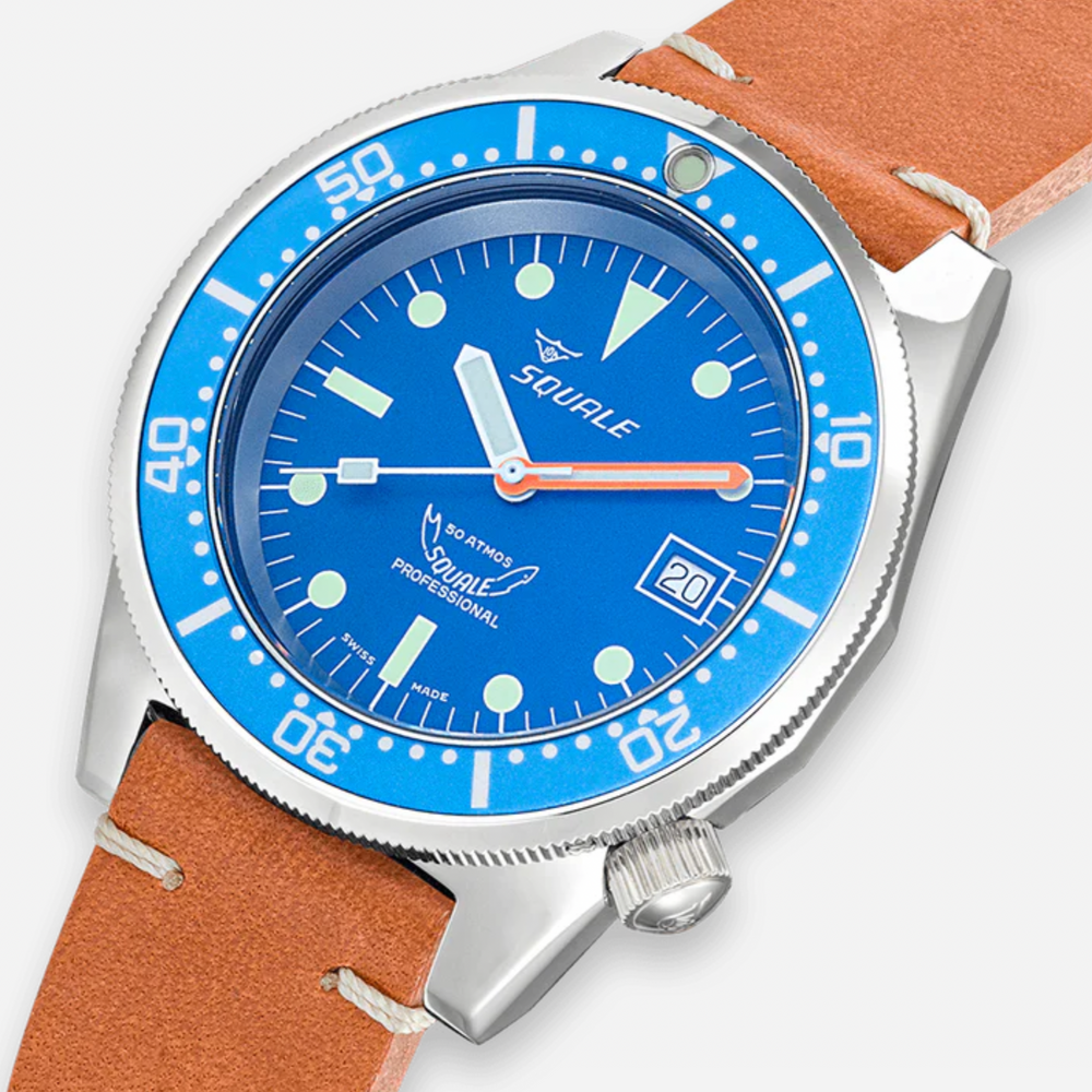Squale 1521 Ocean Leder poliert