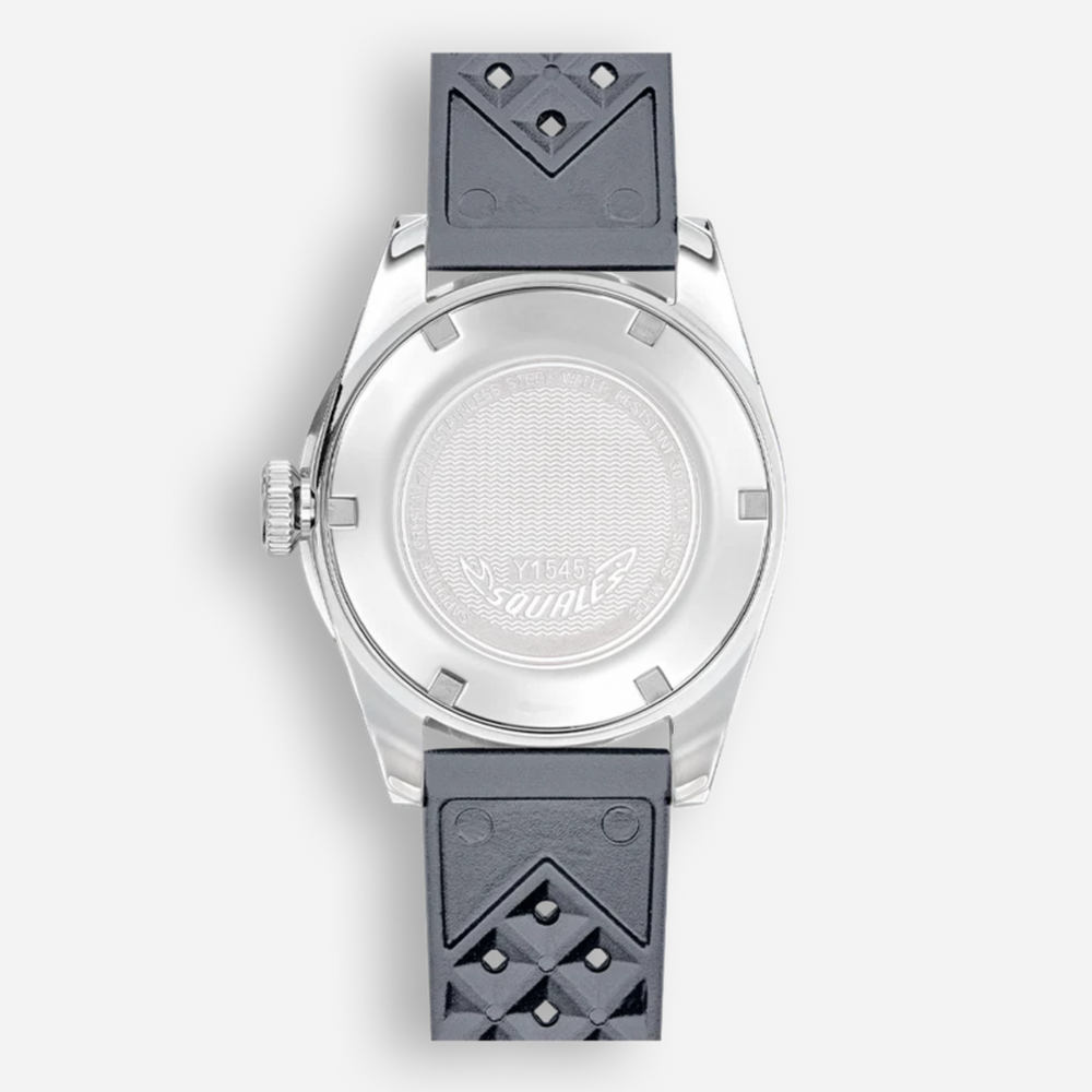 Squale 1545 Grauer Gummi