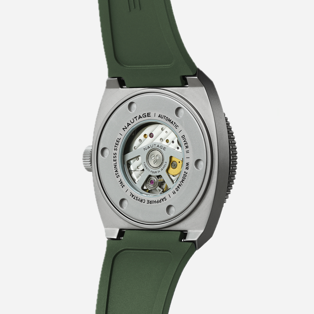 Nautage Diver II - Silver Green