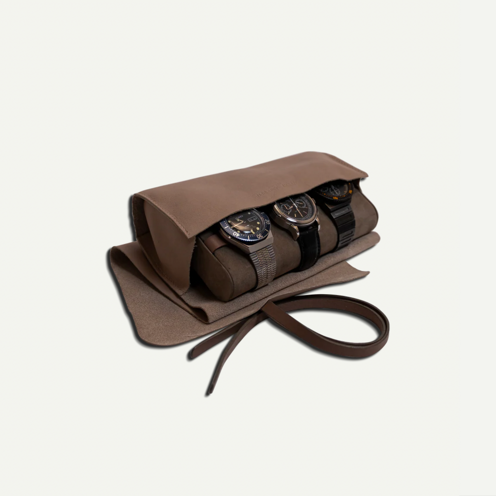 August Sandgren - Light Brown Leather Roll