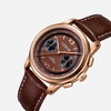 LÈRIN Hybrid Chronograph Limited Edition - Mocha Brown