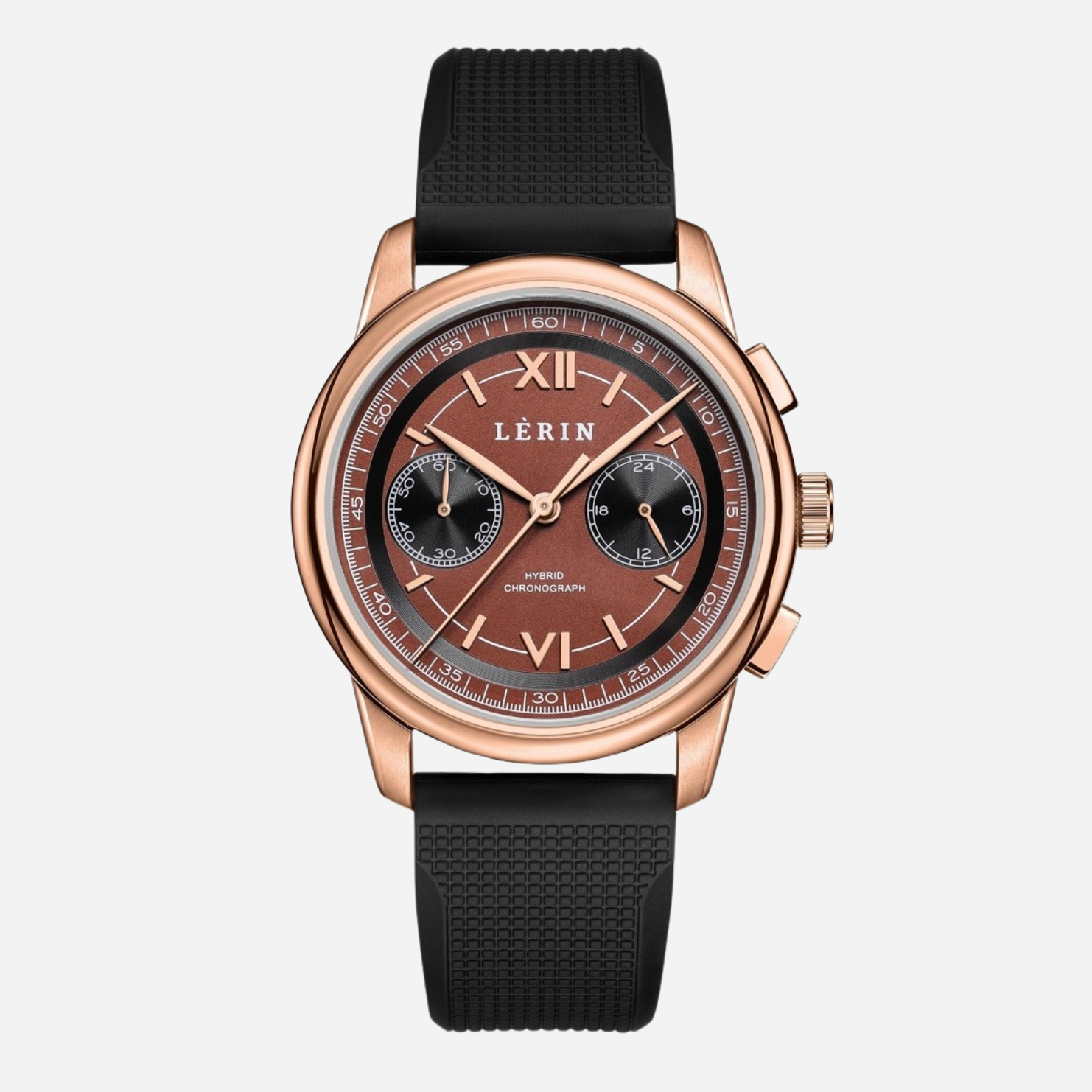 LÈRIN Hybrid Chronograph Limited Edition - Mocha Brown