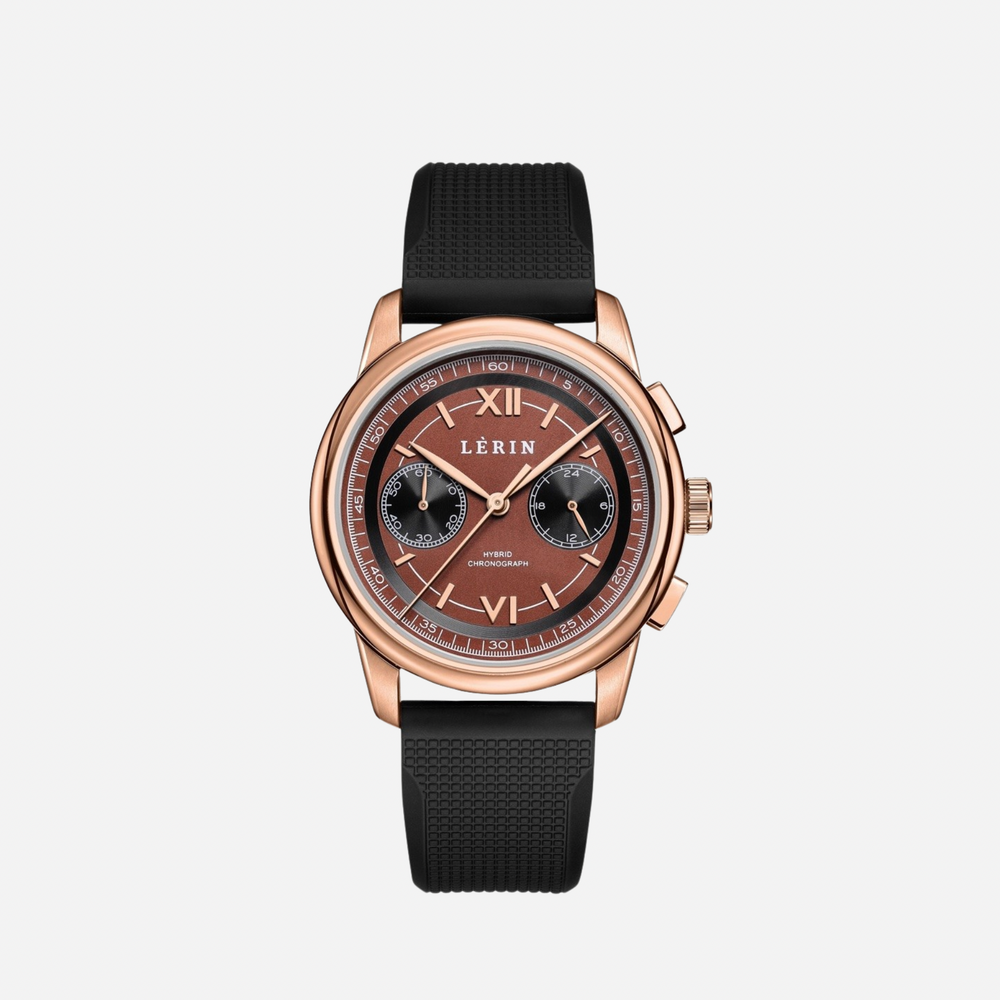 LÈRIN Hybrid Chronograph Limited Edition - Mocha Brown
