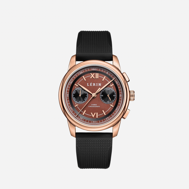LÈRIN Hybrid Chronograph Limited Edition - Mocha Brown