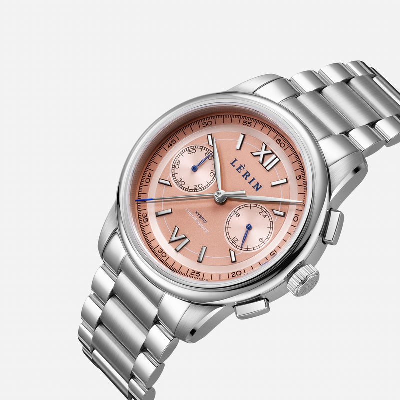 LÈRIN Hybrid Chronograph Limited Edition - Salmon