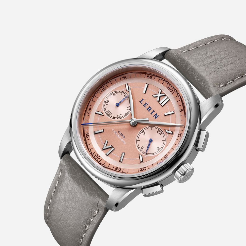 LÈRIN Hybrid Chronograph Limited Edition - Salmon