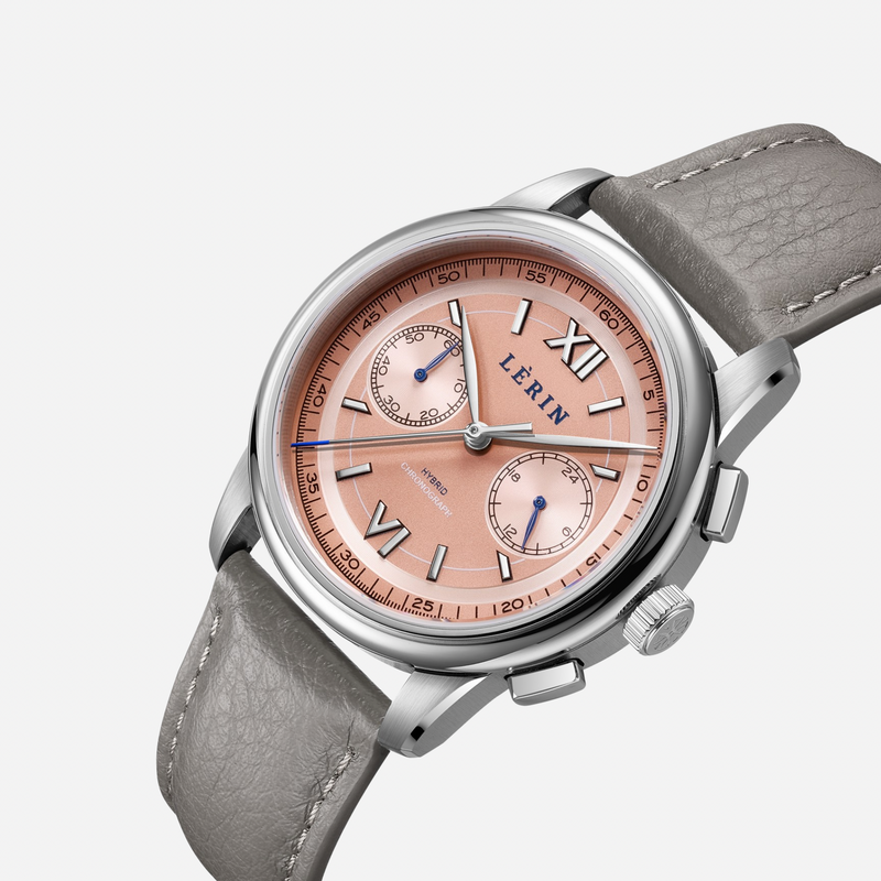 LÈRIN Hybrid Chronograph Limited Edition - Salmon