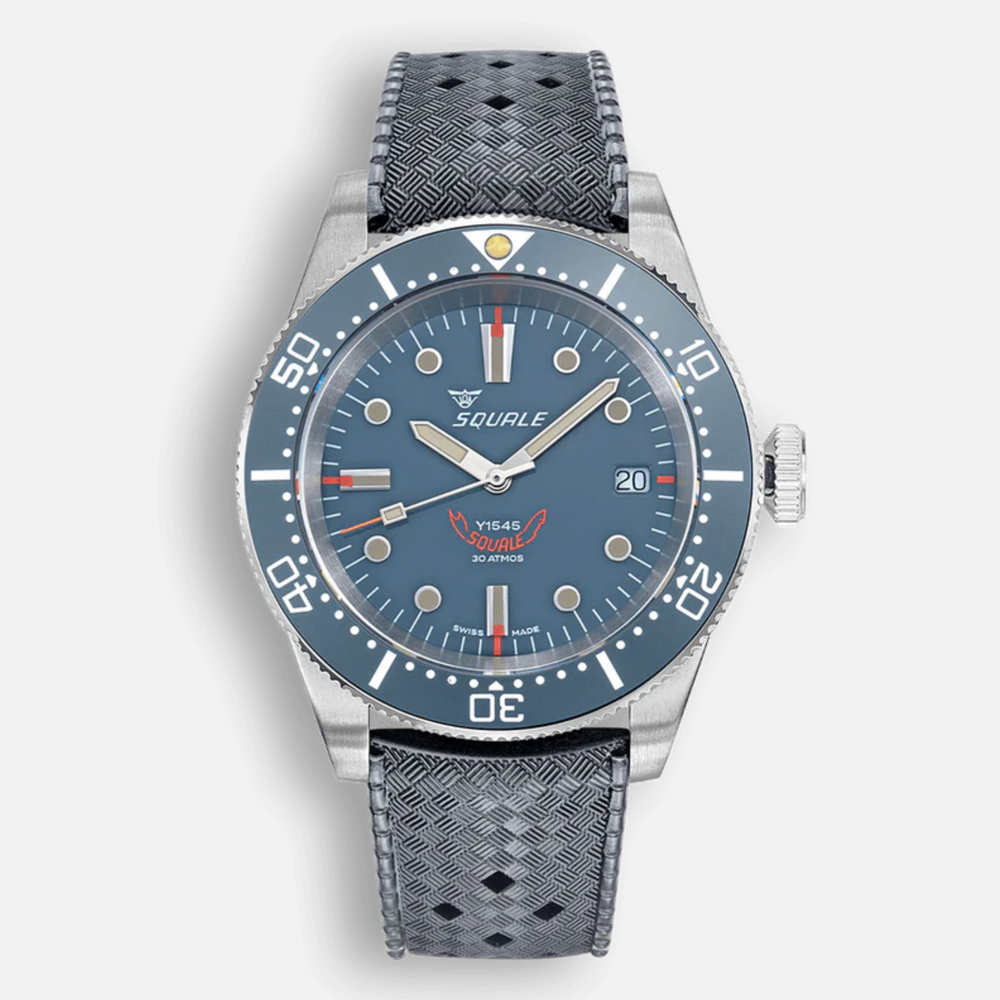 Squale 1545 Grauer Gummi