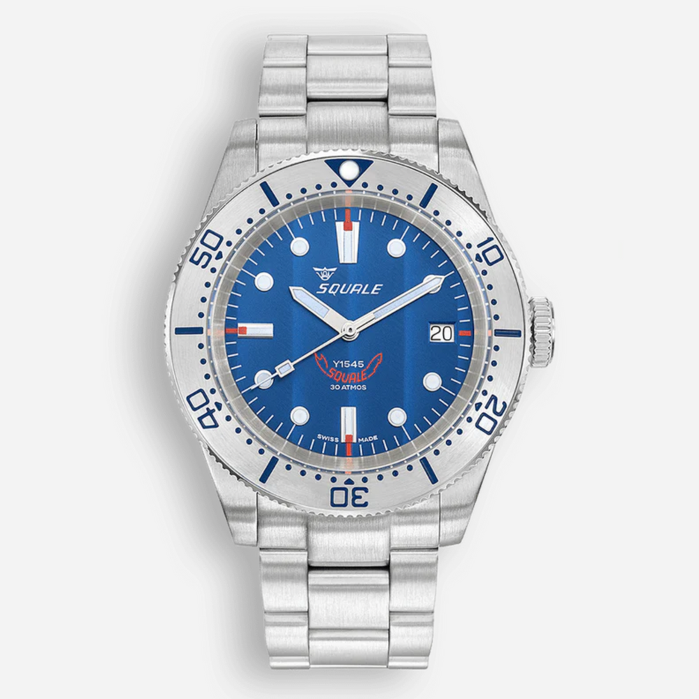 Squale 1545 Stahlblaues Armband