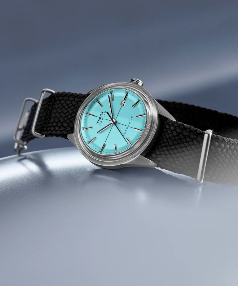 Timex Marlin Jet Automatic Aquamarin