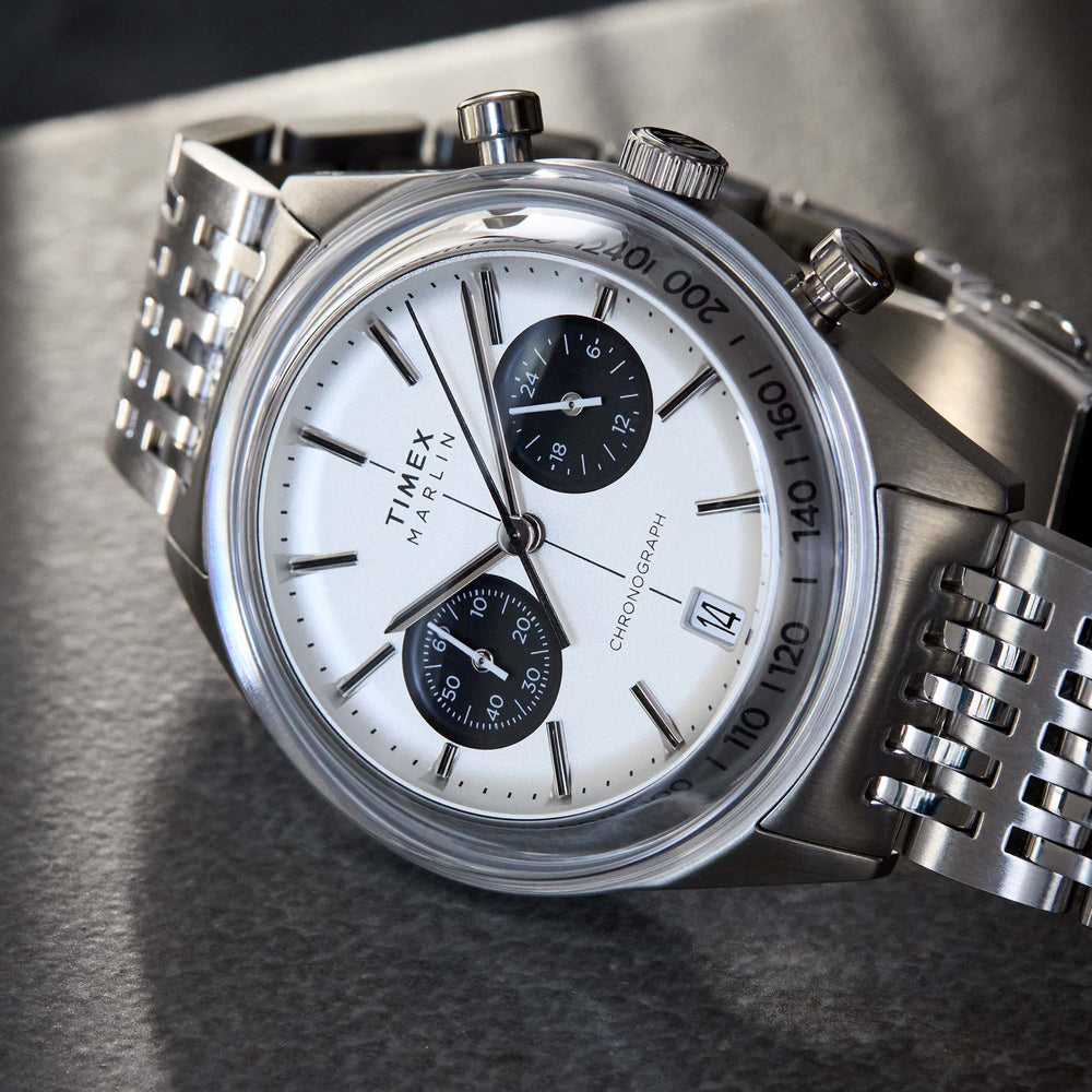 Timex Marlin Jet Quarz-Chronographenarmband