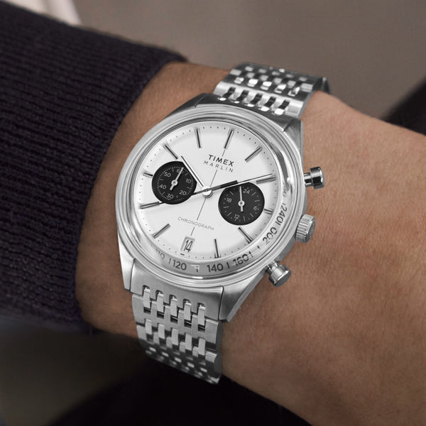Timex Marlin Jet Quartz Chronograph Bracelet