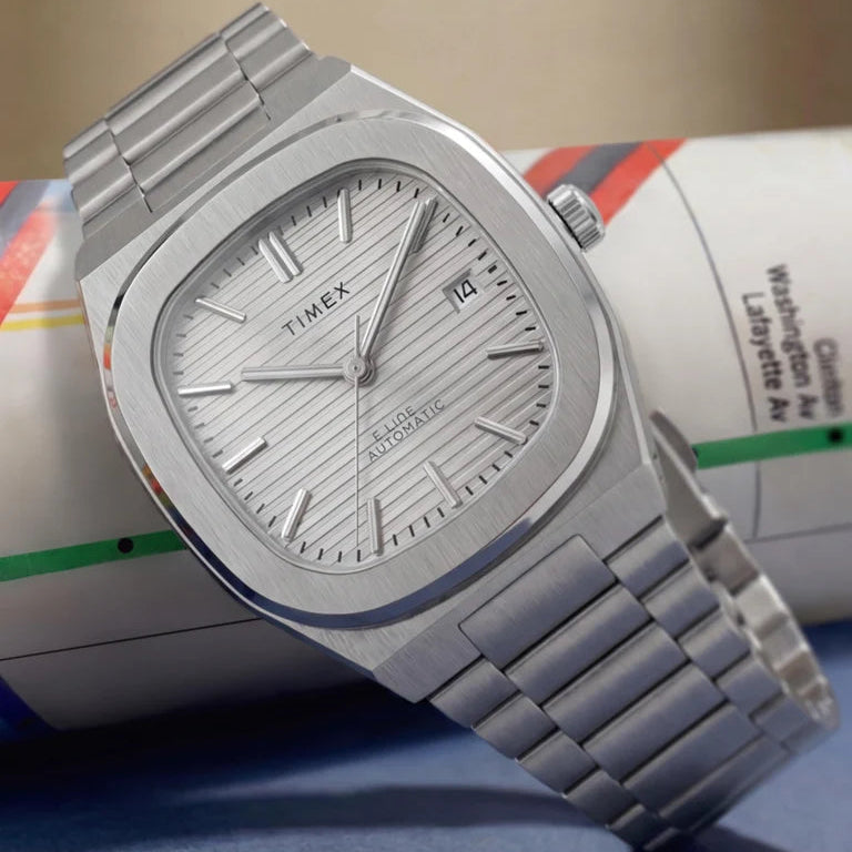 Timex Automatic 1983 Reissue Silver