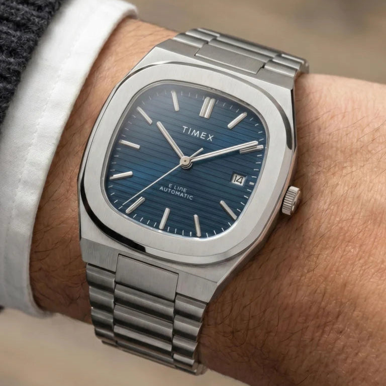 Timex Automatic 1983 Reissue Navy