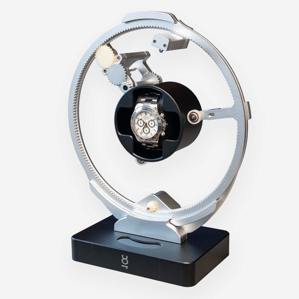 Escape Wheel Watch Winder - Silver