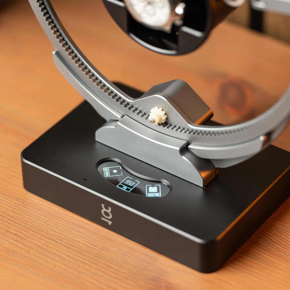 Uhrenbeweger mit Ankerrad – Grau