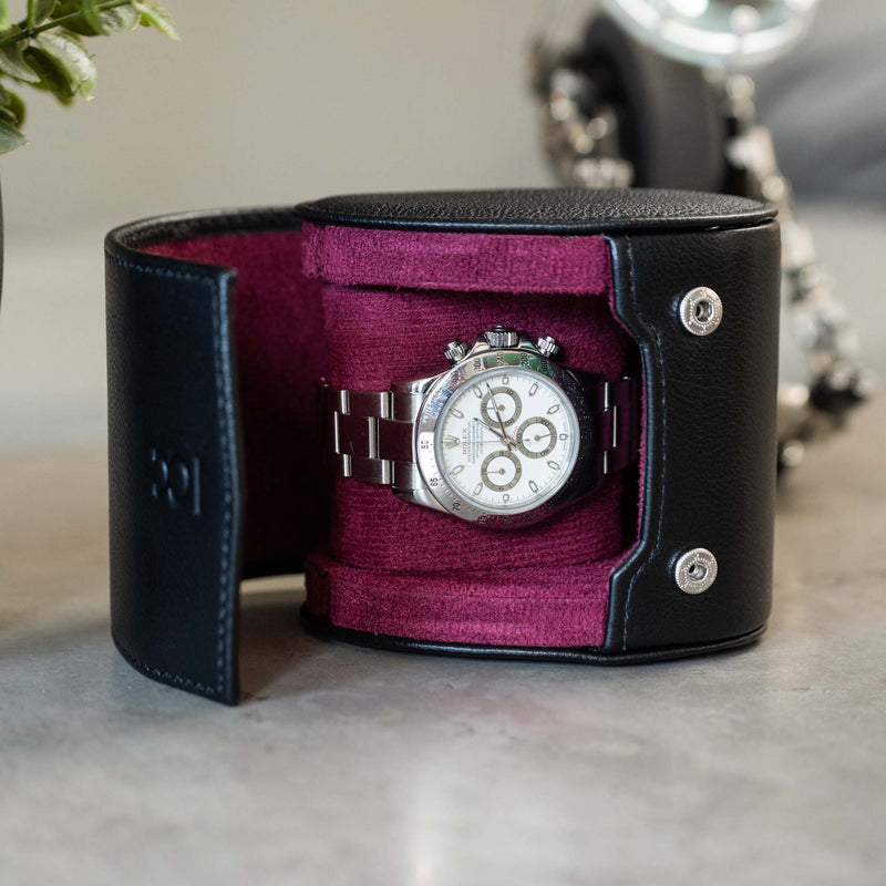 Watch Roll For One watch in Black Cherry