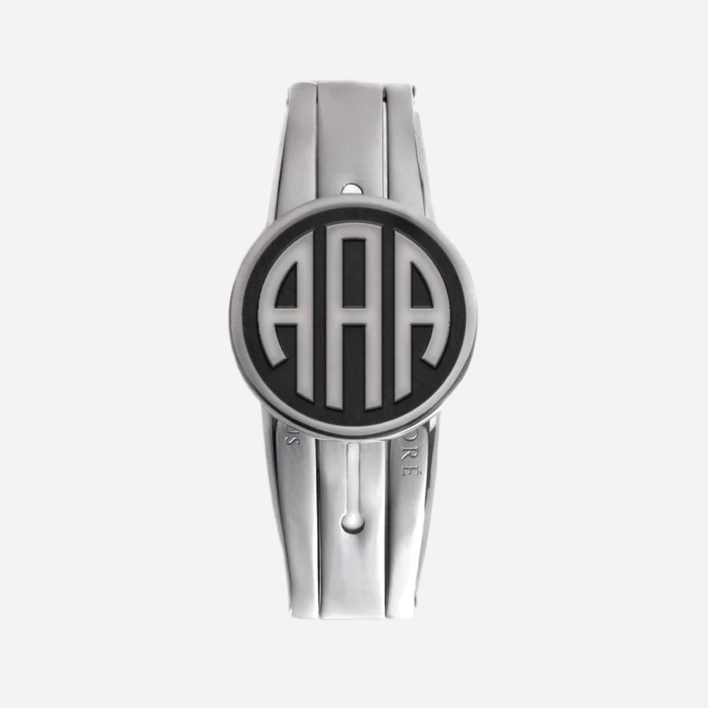 Personalisierter Uhrenverschluss aus Edelstahl