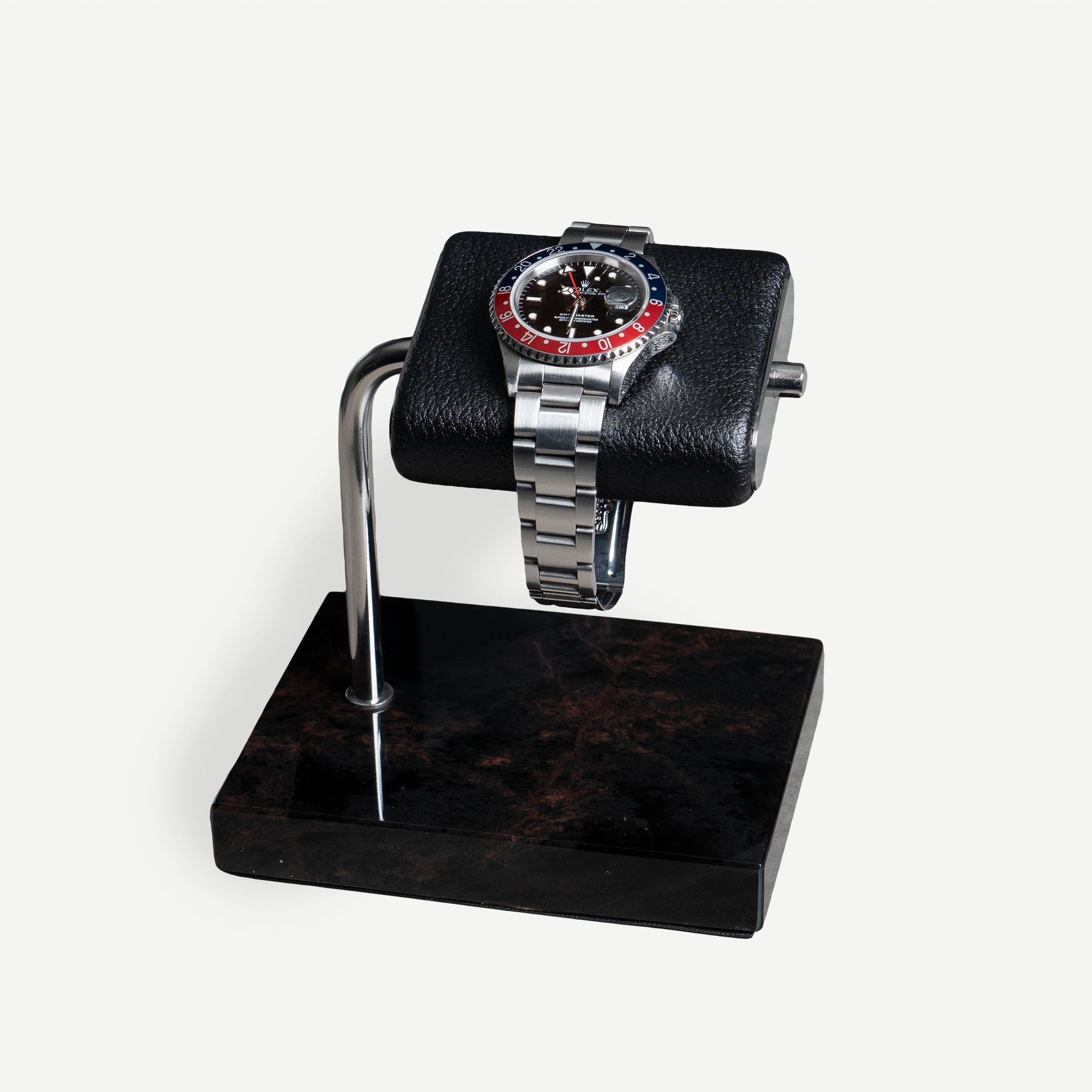 Watch Stand - Dark Brown Marble