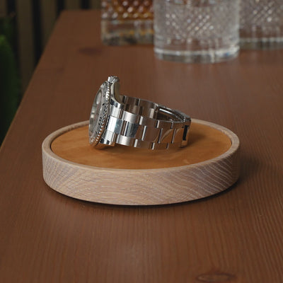 Morelund Watchmat - White Oak Cognac