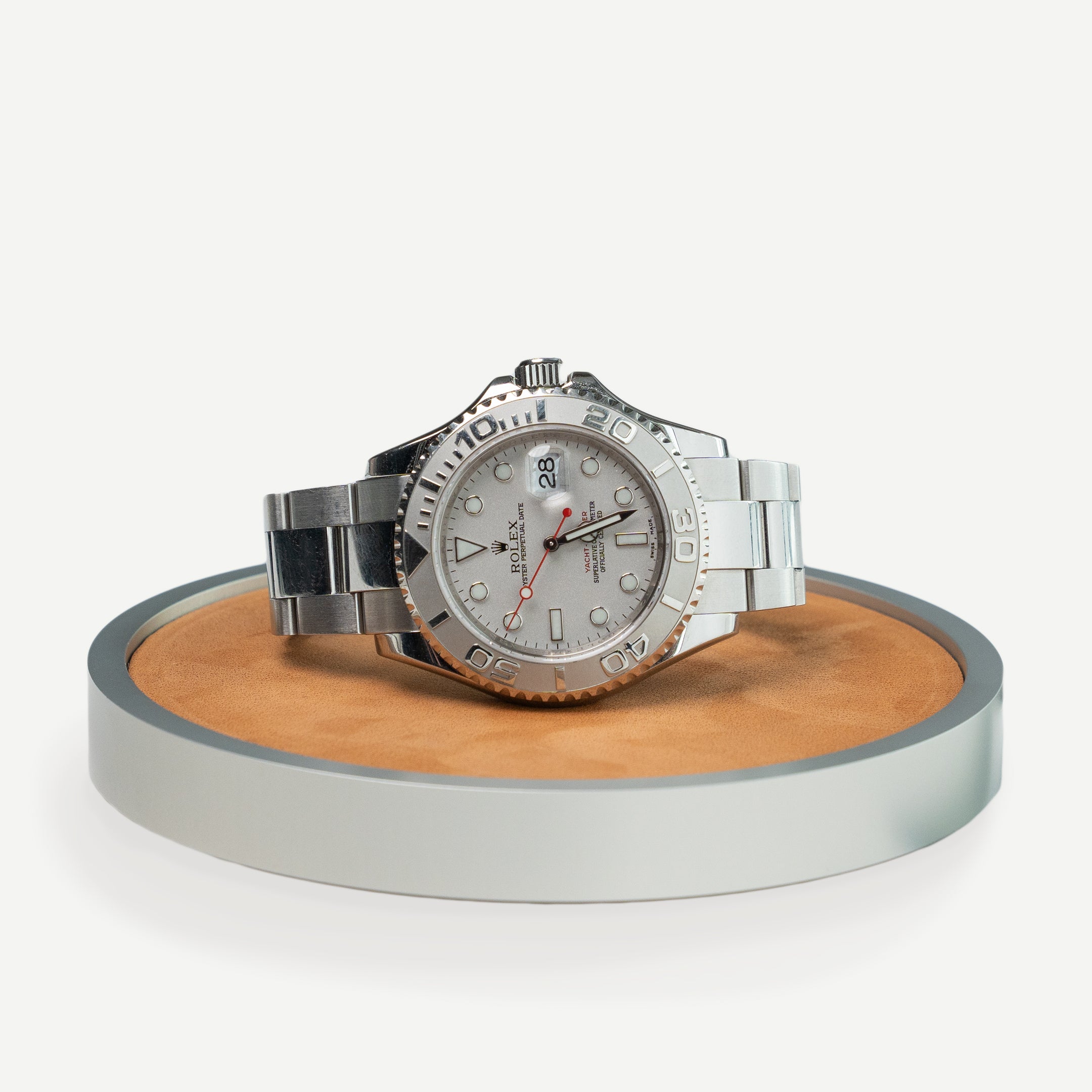 watchmat with cognac color