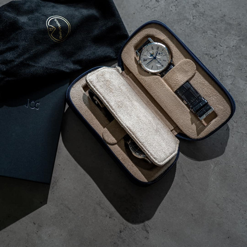 Flat, 2 pc blå, beige-4