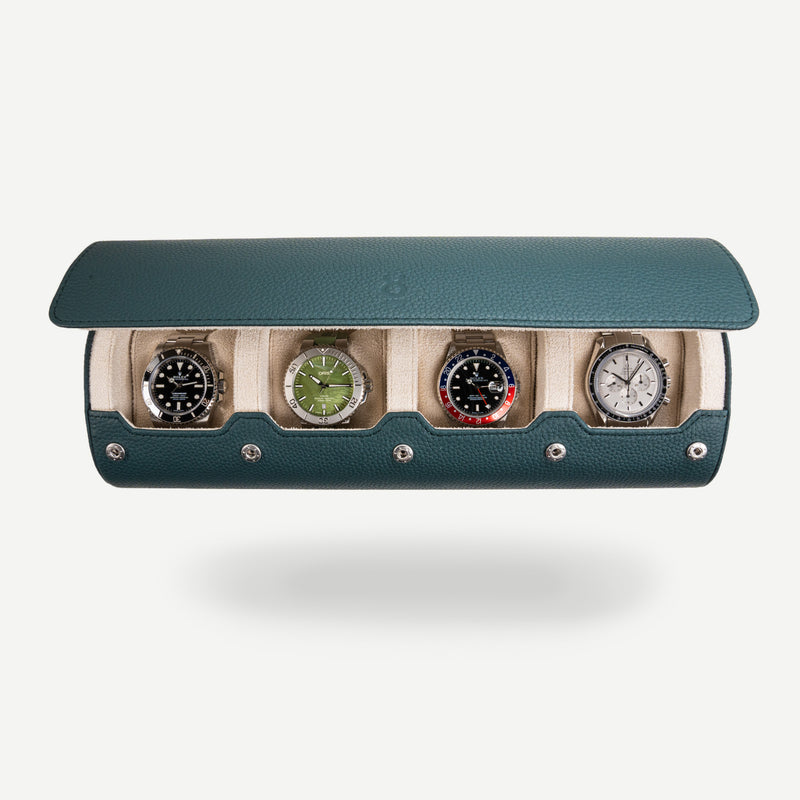 watch roll for four watches