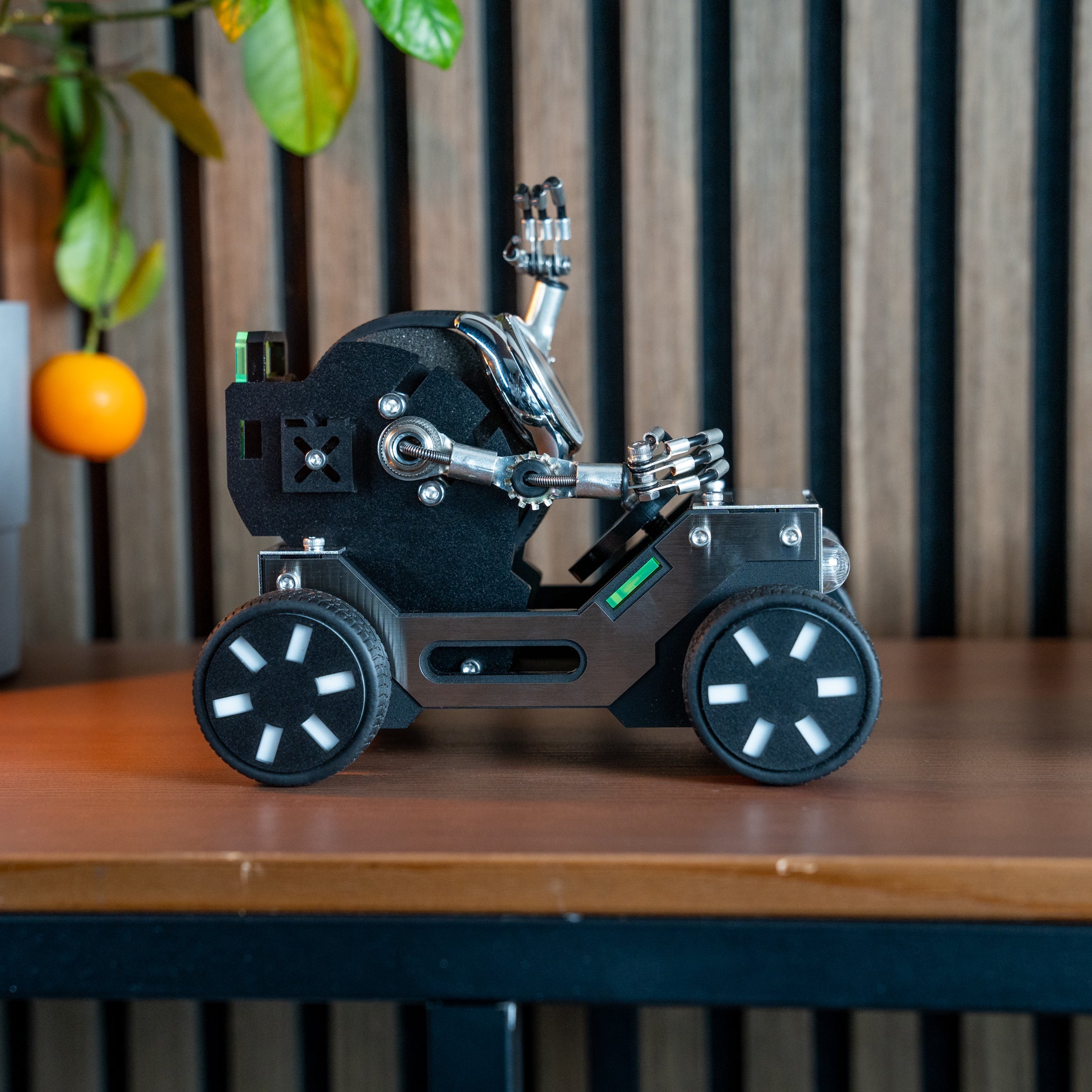 Off-Roader Watch stand, robotoys, handmade, watch display, video demonstration, how to display your watch, cool watch display