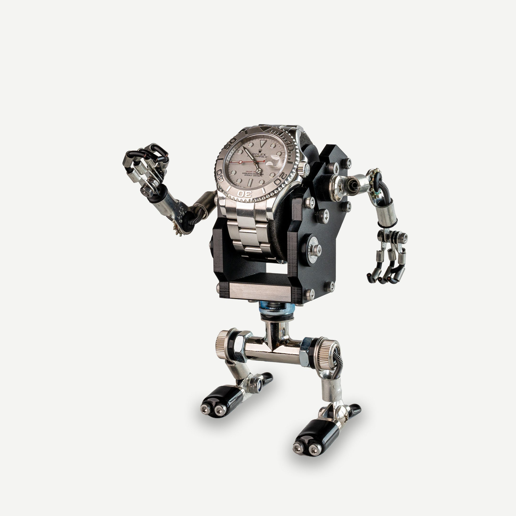 Roboter-Uhrenständer “Mike”