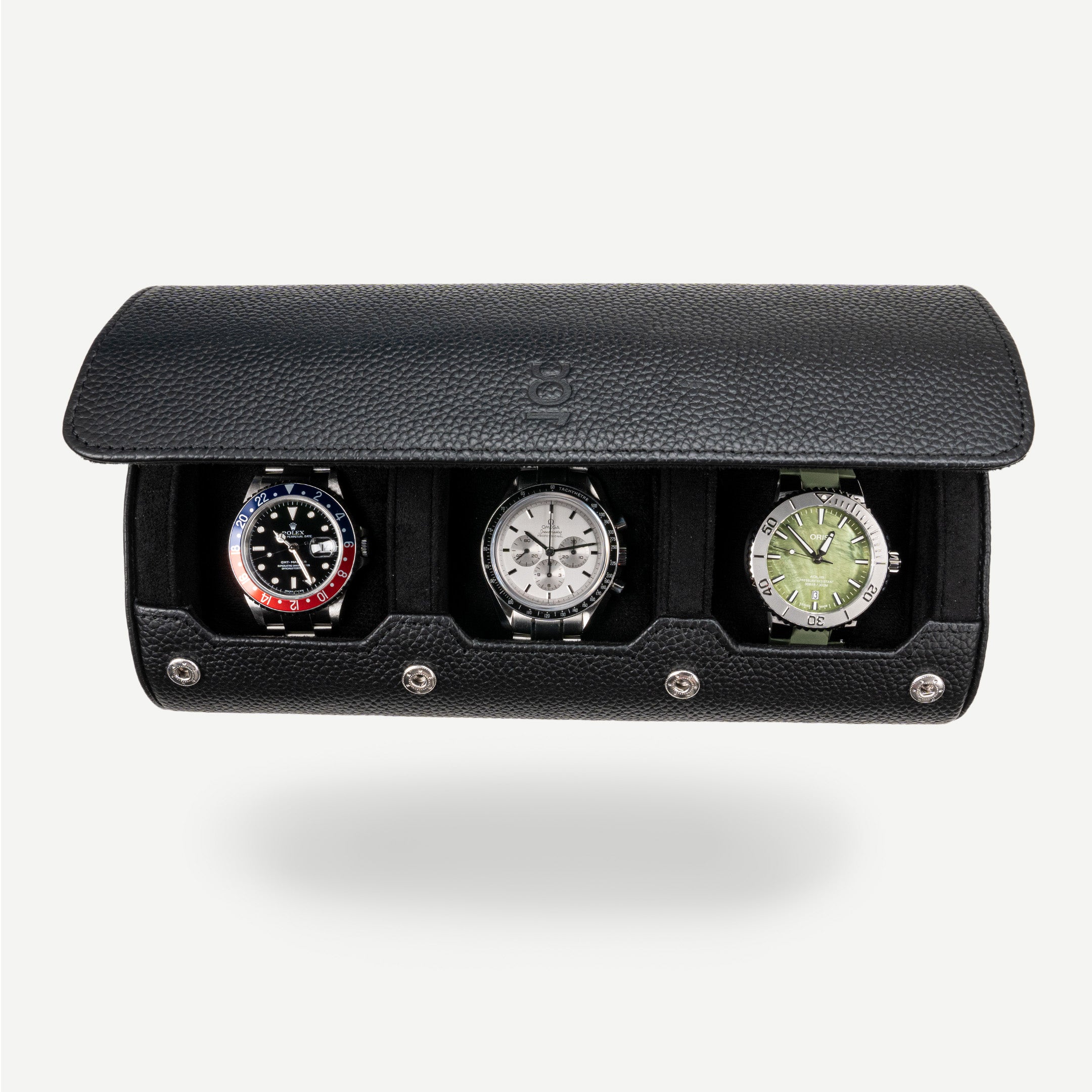 Watch roll large all black 